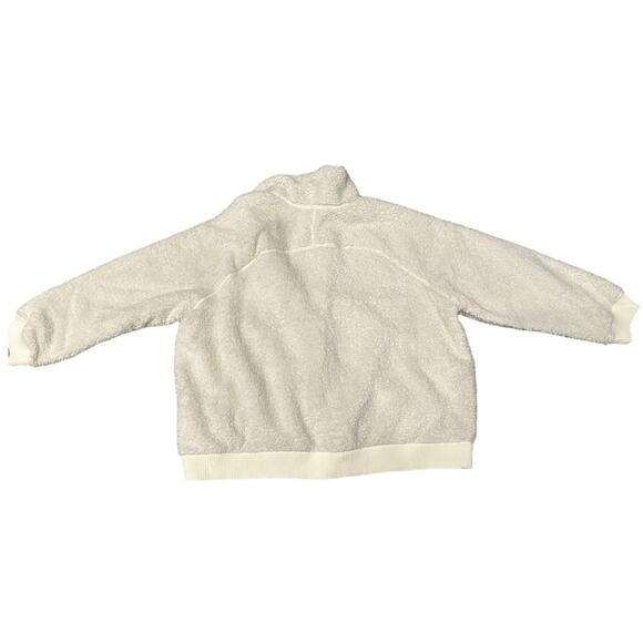 Athleta Cream Tugga Sherpa Jacket Sz 1X - Picture 4 of 10